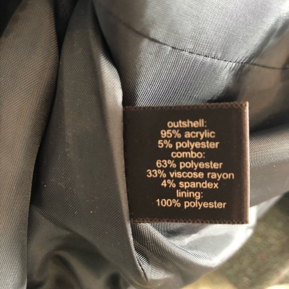 NEW The Limited Belted Grey Tweed-Like Blazer | XS - Picture 4 of 6